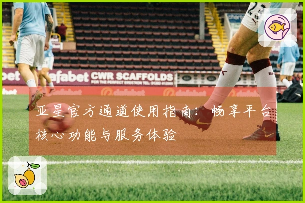 亚星官方通道使用指南:畅享平台核心功能与服务体验